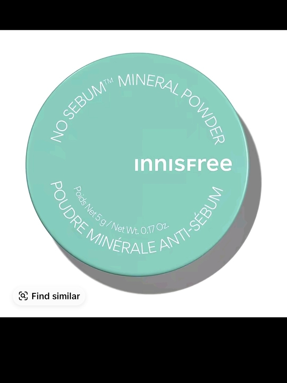 Innisfree No Sebum Mineral Powder - Mint Green